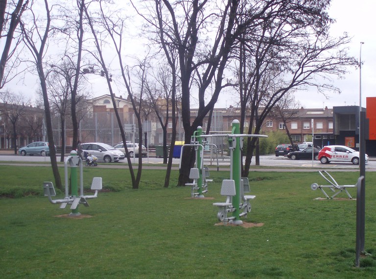 Imatge pels mitjans: Gimnàs i circuït esportiu al Parc Vallmora