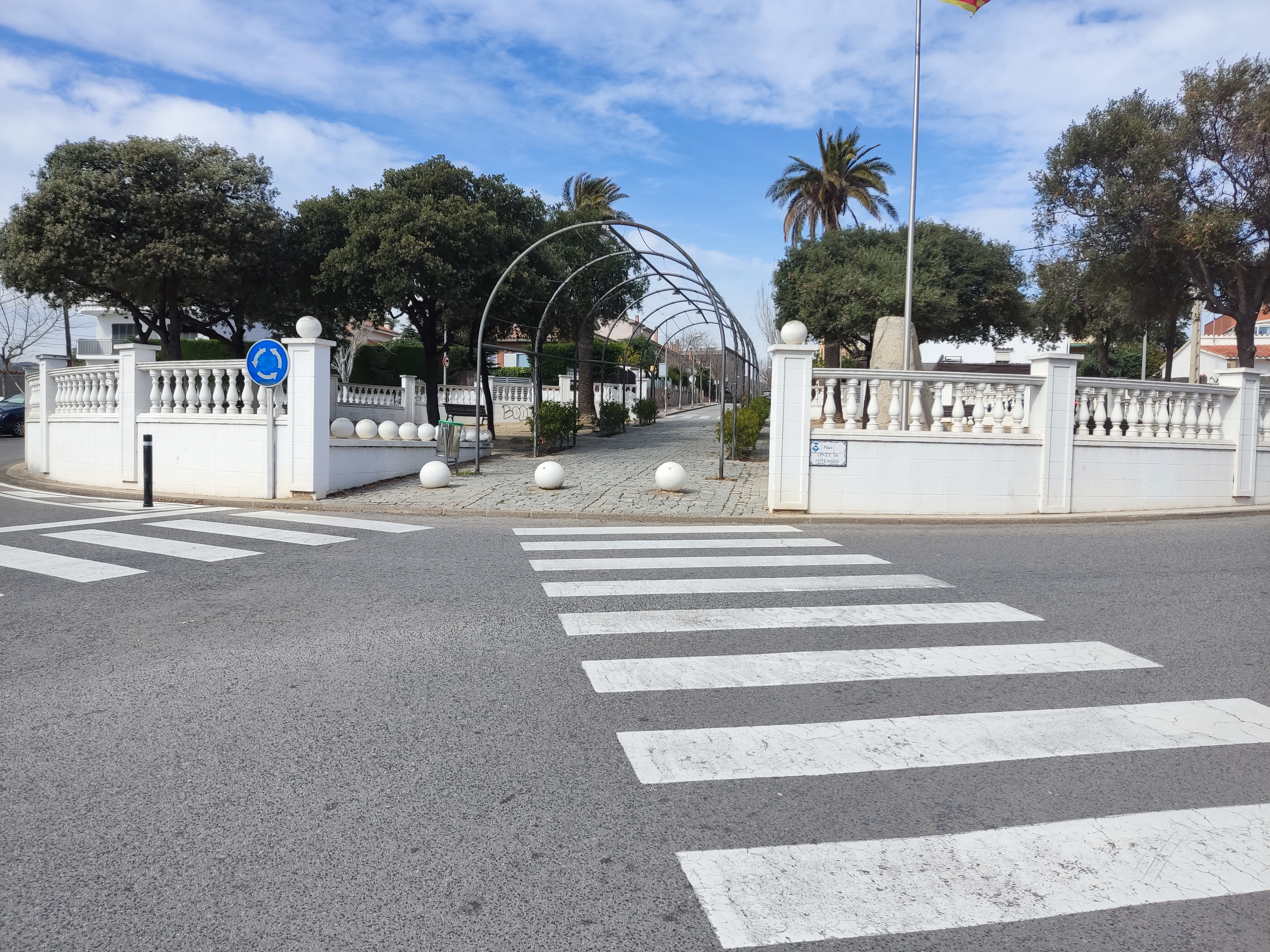 Imatge pels mitjans: Millores plaça 11 de setembre