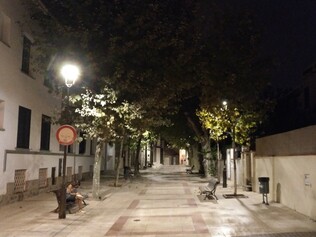 Fotografia enllumenat led