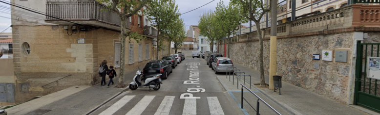 Ampliació voreres del passeig Romà Fabra i recondicionament